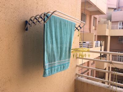 Balcony Image of 1050 Sq.ft 2 BHK Apartment / Flat for sale in G K Rosewood, Pimple Saudagar Pune for Rs. 9400000