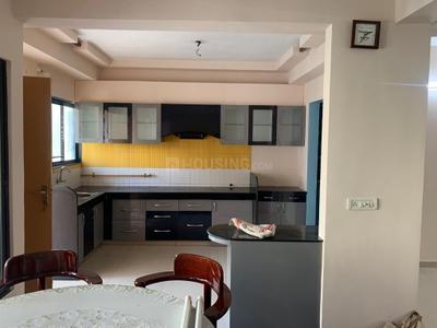 Kitchen Image of 1710 Sq.ft 3 BHK Apartment / Flat for rent in Devnandan Desire, Motera Ahmedabad for Rs. 30000
