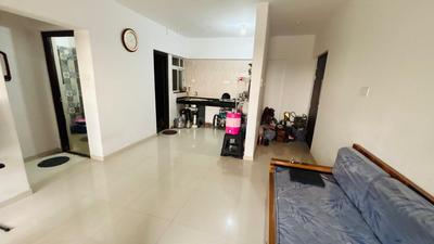 Hall Image of 610 Sq.ft 1 BHK Apartment / Flat for rent in Ganga Fernhill Phase I, Undri Pune for Rs. 17000