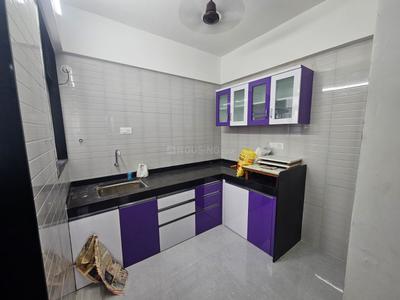 Kitchen Image of 750 Sq.ft 1 BHK Apartment / Flat for rent in Old Sangvi Pune for Rs. 20000