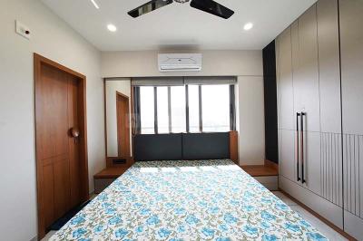 Bedroom Image of 1872 Sq.ft 3 BHK Apartment / Flat for sale in Koba Gandhinagar for Rs. 9871000