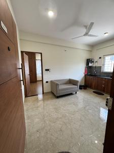 Hall Image of 655 Sq.ft 1 BHK Apartment / Flat for rent in BTM Layout Bengaluru for Rs. 33000