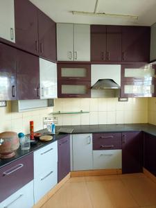 Kitchen Image of 1100 Sq.ft 2 BHK Builder Floor for rent in Mahadevapura Bengaluru for Rs. 38000