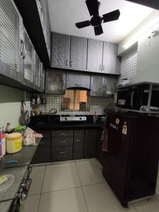 Kitchen Image of 900 Sq.ft 2 BHK Apartment / Flat for rent in Dhyan Residency, Harni Vadodara for Rs. 18000
