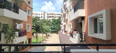 Balcony Image of 650 Sq.ft 1 BHK Apartment / Flat for sale in Disha Courtyard, Whitefield Bengaluru for Rs. 8000000