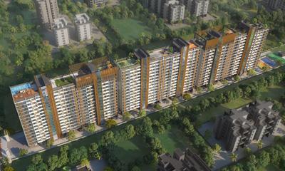 Image of 1089 Sq.ft 2 BHK Apartment / Flat for sale in Newton Homes Royale Thergaon Chinchwad, Tathawade, Pune for Rs. 8400000