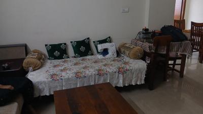 Living Room Image of 1200 Sq.ft 2 BHK Apartment / Flat for rent in Banaswadi Bengaluru for Rs. 31000