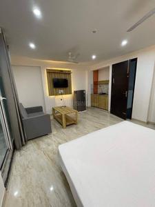 Bedroom Image of 570 Sq.ft 1 RK Builder Floor for rent in Patel Nagar New Delhi for Rs. 23500