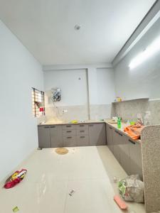 Kitchen Image of 1500 Sq.ft 2 BHK Builder Floor for rent in Mahalakshmi Nagar Indore for Rs. 24000