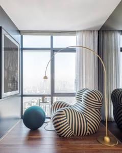 Bedroom Image of 4500 Sq.ft 4 BHK Apartment / Flat for rent in Lodha Altamount, Tardeo Mumbai for Rs. 2000000