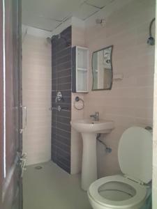 Common Bathroom Image of 950 Sq.ft 2 BHK Apartment / Flat for sale in Amrapali Zodiac, Sector 120 Noida for Rs. 8900000