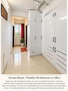 Bedroom Image of 1750 Sq.ft 3.5 BHK Apartment / Flat for sale in Prestige Lake Ridge, Subramanyapura Bengaluru for Rs. 29800000