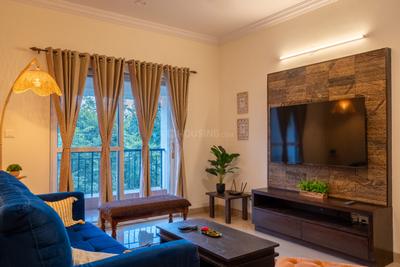Hall Image of 2000 Sq.ft 3 BHK Apartment / Flat for rent in Adarsh Palm Retreat Tower 1, Bellandur Bengaluru for Rs. 130000