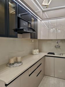 Kitchen Image of 864 Sq.ft 3 BHK Apartment / Flat for rent in Dwarka Mor New Delhi for Rs. 34000