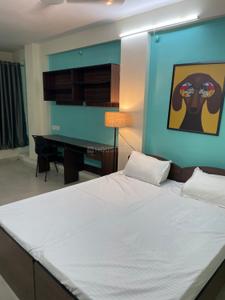 Bedroom Image of 280 Sq.ft 1 BHK Studio for rent in Vijay Nagar Indore for Rs. 13000