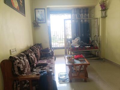 Living Room Image of 600 Sq.ft 1 BHK Builder Floor for sale in Kamothe Navi Mumbai for Rs. 5300000