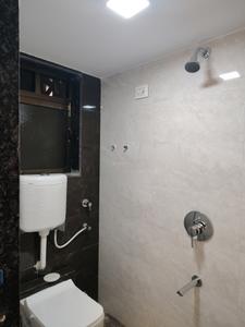 Common Bathroom Image of 845 Sq.ft 2 BHK Apartment / Flat for rent in Kasarvadavali Thane for Rs. 23000