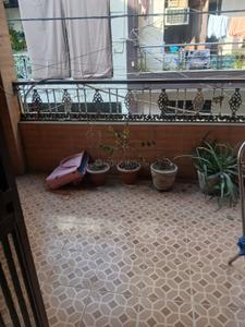 Balcony Image of 760 Sq.ft 1 BHK Independent House for rent in Paschim Vihar New Delhi for Rs. 22599