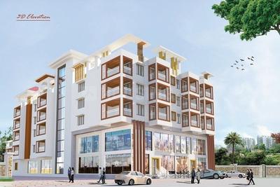 Image of 1156 Sq.ft 3 BHK Apartment / Flat for sale in Ganeshguri, Guwahati for Rs. 8700000