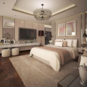 Bedroom Image of 12438 Sq.ft 8 BHK Apartment / Flat for sale in Sunteck Signature Island, Bandra East Mumbai for Rs. 550000000