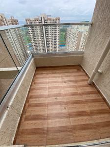 Balcony Image of 965 Sq.ft 2 BHK Apartment / Flat for rent in KUL VTP Beaumonde Nation R2 Tower6, Manjari Khurd Pune for Rs. 35000