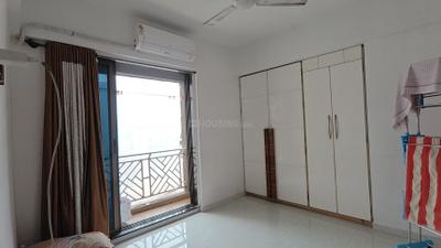 Bedroom Image of 900 Sq.ft 2 BHK Apartment / Flat for rent in Adiraj Niramaya Heights, Kalwa Thane for Rs. 35000
