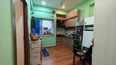 Kitchen Image of 1500 Sq.ft 3 BHK Apartment / Flat for sale in Ganguly Bagan Kolkata for Rs. 9800000