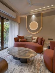 Bedroom Image of 1100 Sq.ft 2 BHK Apartment / Flat for rent in Shree R K County, Moficer Jin Compound Bharuch for Rs. 13000