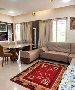 Hall Image of 1450 Sq.ft 3 BHK Apartment / Flat for sale in SRK Ovalnest, Warje Pune for Rs. 16500000