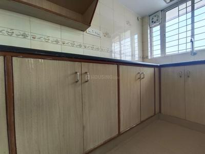 Kitchen Image of 650 Sq.ft 1 BHK Apartment / Flat for rent in Domlur Layout Bengaluru for Rs. 23000