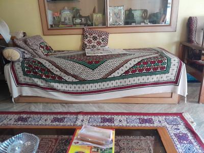 Bedroom Image of 1100 Sq.ft 3 BHK Builder Floor for rent in Hindalga Belagavi for Rs. 16000