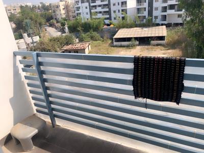 Balcony Image of 1116 Sq.ft 2 BHK Apartment / Flat for rent in AQB Pixel One, Hulimavu Chandrasekarapura for Rs. 25000