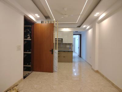 Living Room Image of 1200 Sq.ft 3 BHK Builder Floor for rent in Rajpur New Delhi for Rs. 28000