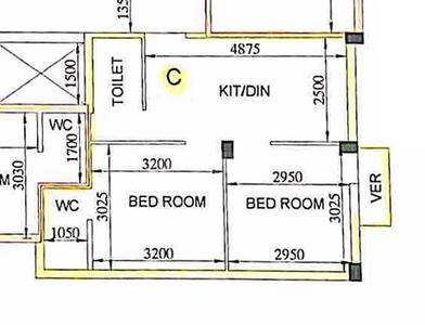 Image of 700 Sq.ft 2 BHK Apartment / Flat for sale in Sonarpur, Kolkata for Rs. 1960000