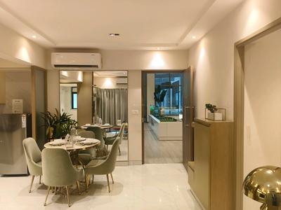 Living Room Image of 650 Sq.ft 1 BHK Apartment / Flat for sale in Runwal Gardens Phase 3 Bldg No 24 To 26, Dombivli East Thane for Rs. 6100000