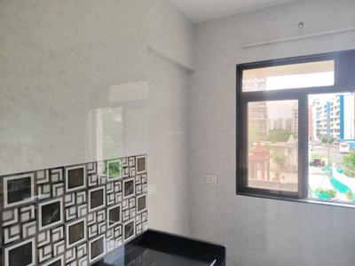 Kitchen Image of 600 Sq.ft 1 BHK Apartment / Flat for rent in Thane West Thane for Rs. 38100