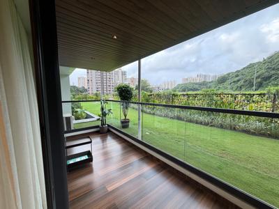 Balcony Image of 2300 Sq.ft 3 BHK Apartment / Flat for sale in Nahar Chandi Valley Phase I, Powai Mumbai for Rs. 67400000