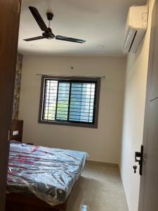 Bedroom Image of 600 Sq.ft 1 BHK Apartment / Flat for rent in Sakar Elite Apex, Mahalakshmi Nagar Indore for Rs. 21500