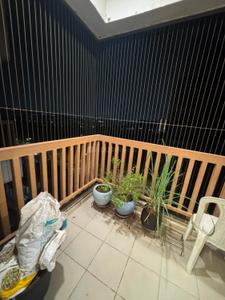 Balcony Image of 1800 Sq.ft 3 BHK Apartment / Flat for rent in Darshanam Club Life, Undera Vadodara for Rs. 60000
