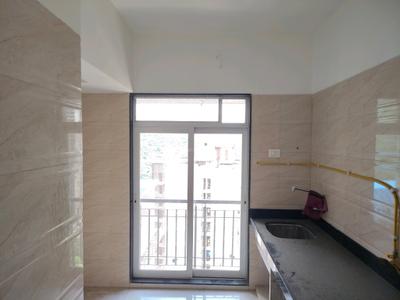 Kitchen Image of 800 Sq.ft 1 BHK Apartment / Flat for rent in Thane West Thane for Rs. 34000