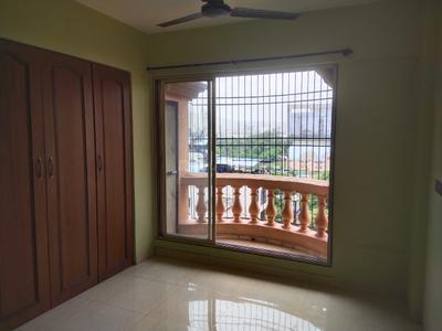 Bedroom Image of 1150 Sq.ft 2 BHK Apartment / Flat for rent in Kopar Khairane Navi Mumbai for Rs. 42000
