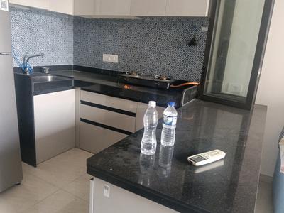 Kitchen Image of 420 Sq.ft 1 BHK Apartment / Flat for rent in Lodha Quality Home Tower 3, Thane West Thane for Rs. 33000