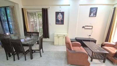 Living Room Image of 3510 Sq.ft 3 BHK Duplex for rent in HPC Sai Paradise, Baner Pune for Rs. 61000