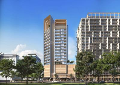 Building Image of 549 Sq.ft 1 BHK Apartment / Flat for sale in Al Jaddaf Dubai for Rs. 29574065