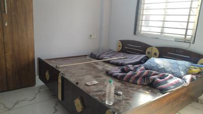 Bedroom Image of 1000 Sq.ft 1 BHK Builder Floor for rent in Mahalakshmi Nagar Indore for Rs. 16000