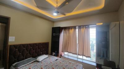 Bedroom Image of 870 Sq.ft 2 BHK Apartment / Flat for rent in Vrunda Shlok, Moshi Pune for Rs. 27000
