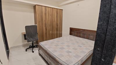 Bedroom Image of 800 Sq.ft 1 BHK Apartment / Flat for rent in Kondapur Hyderabad for Rs. 25000