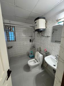 Bathroom Image of 400 Sq.ft 1 RK Studio for rent in Richmond Town Bengaluru for Rs. 36000