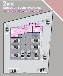 Image of 1088 Sq.ft 3 BHK Apartment / Flat for sale in Khushi Suruj Residency, Beltola, Guwahati for Rs. 8660000