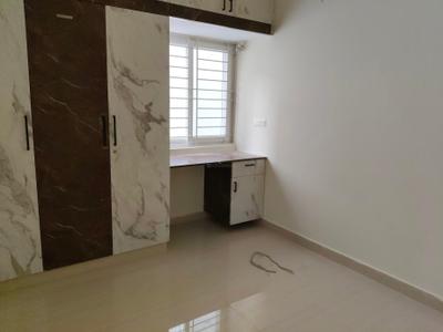 Bedroom Image of 650 Sq.ft 1 BHK Builder Floor for rent in HSR Layout Bengaluru for Rs. 38001